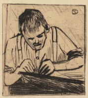 KG 2006 016
          <br/>
          Artiest aan het werk
          <br/>
          <em>Scheffer, J.</em>